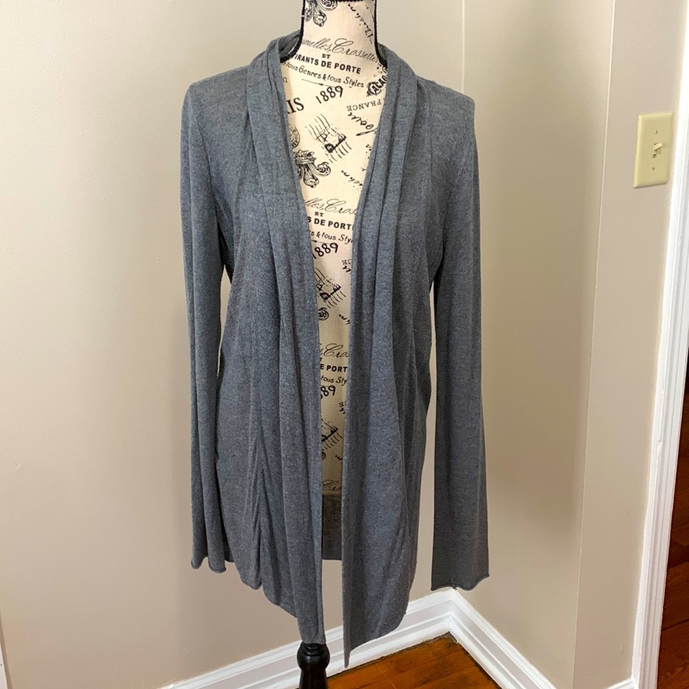 Gray Cardigan - Express